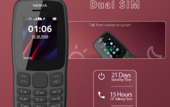 عرض خاص جدا Nokia 106 Dual SIM + Smart