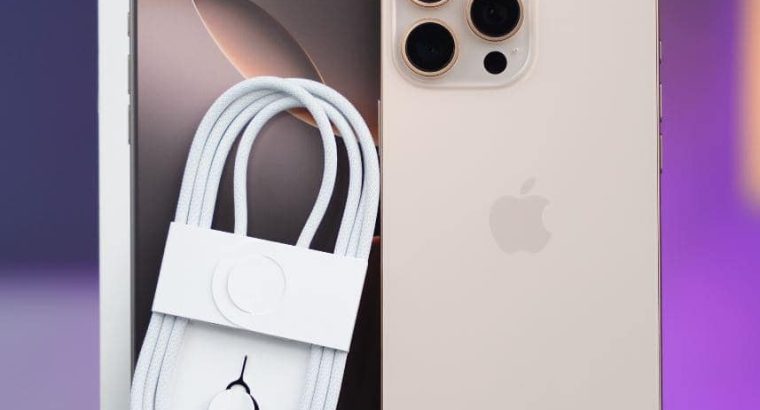 Iphone 16 pro max first...