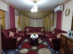 شقة مفروشه للايجار بعمارات صقر قريش