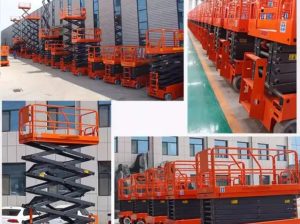 سيزرلفت للايجار(رافعه مقصيه) كهرباء _ديزل