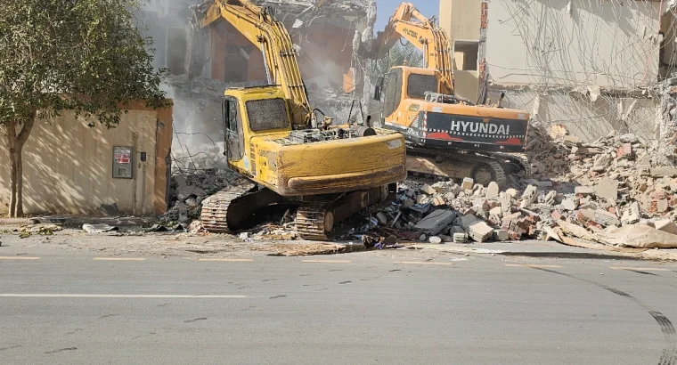 مقاول هدم مباني