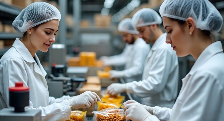 مطلوب عمال انتاج