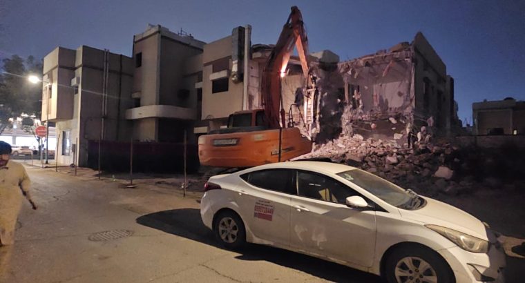 مقاول هدم مباني بالرياض