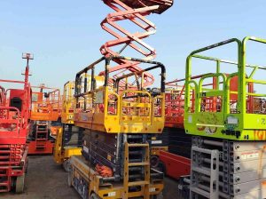 سيزر لفت للأيجار في جدة | Scissor lifts يومي
