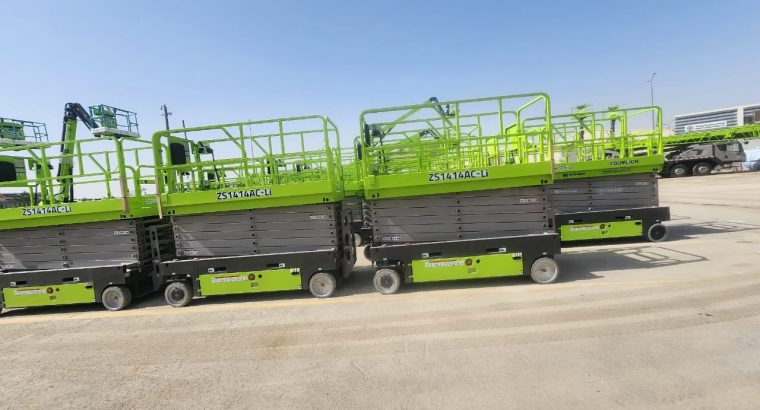 سيزر لفت 12متر 14متر للإيجار...