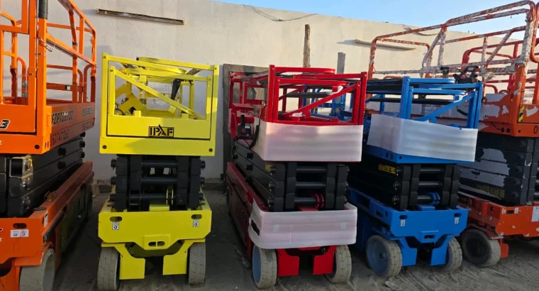 سيزر لفت 12متر 14متر للإيجار...