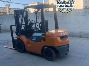 فوركلفت للإيجار في جدة #رافعة_شوكية_ديزل
