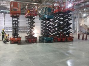 Scissor lift rental Jeddah // daily – monthly