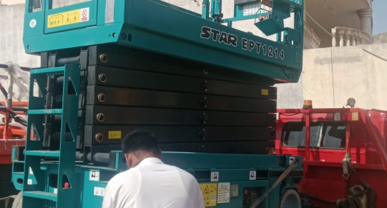سيزر لفت (رافعات مقصيه) للايجار...