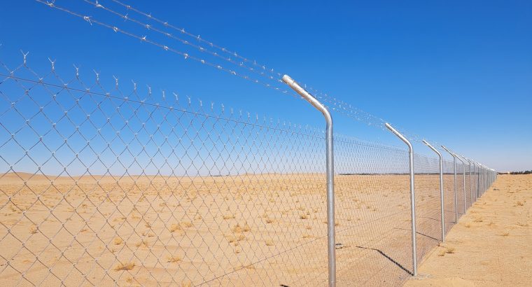تركيب وتوريد شبوك المزارع الاراضي
