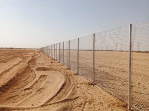 تسوير وشبوك وسياج اراضي