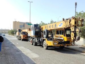 كرين موبايل للايجار ونشات رافعه للايجار